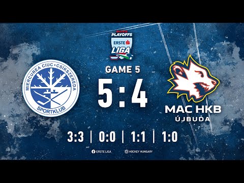 Gólösszefoglaló - EL 248 - Sport Club Csíkszereda - MAC HKB Újbuda 5:4 20220310