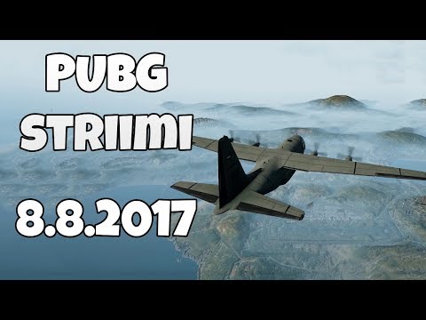 Tunarit taistelukentällä - PUBG striimi 8.8.2017