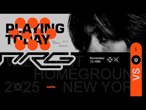 🔴 NRG VS SENTINELS @ HOME GROUND (NO COMMENTARY)