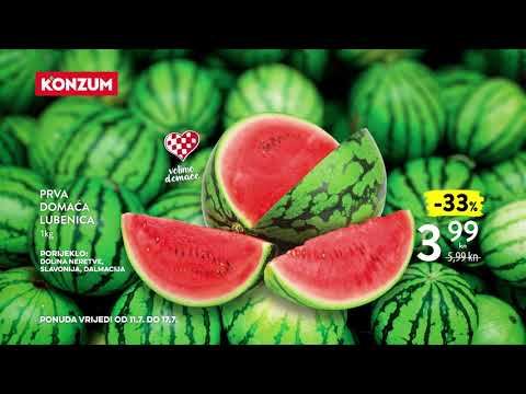 Prva domaća lubenica 11.7.-17.7.