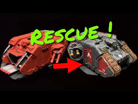 I’m BACK ! Let’s fix a land raider !!!!  #Warhammer40k #landraider #40k #modelkit