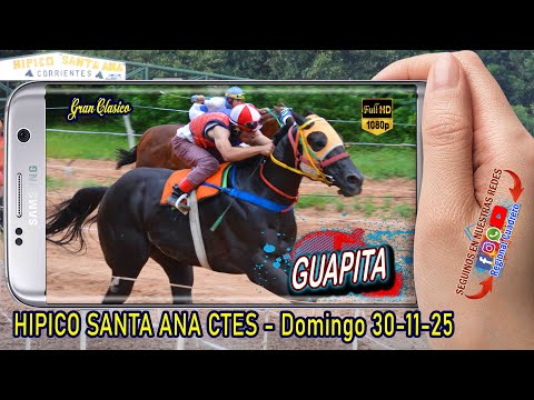 GUAPITA-Clasico- Hipico Santa Ana Ctes Domingo 30.11.25