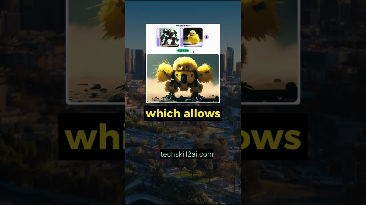 #ArtBreeder AI Tools to blend the images Together #Learn AI Tools to grow online