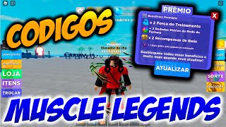 ROBLOX  Muscle Legends  Cdigos SECRETOS ATUALIZADOS 2021 e BENEFCIOS da Conta PREMIUM
