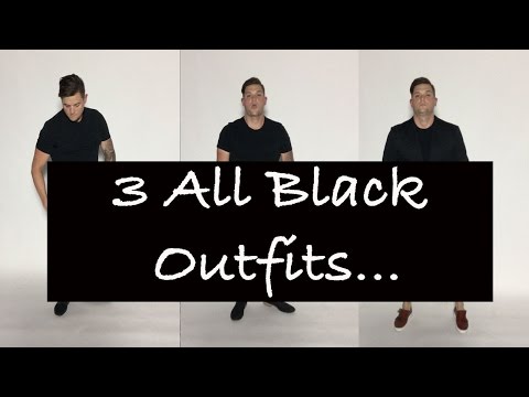 How To Wear All Black (3 Stylish Outfits)