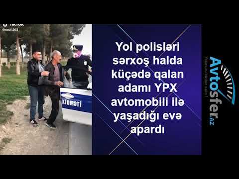 Yol polisi və sərxoş vətəndaş