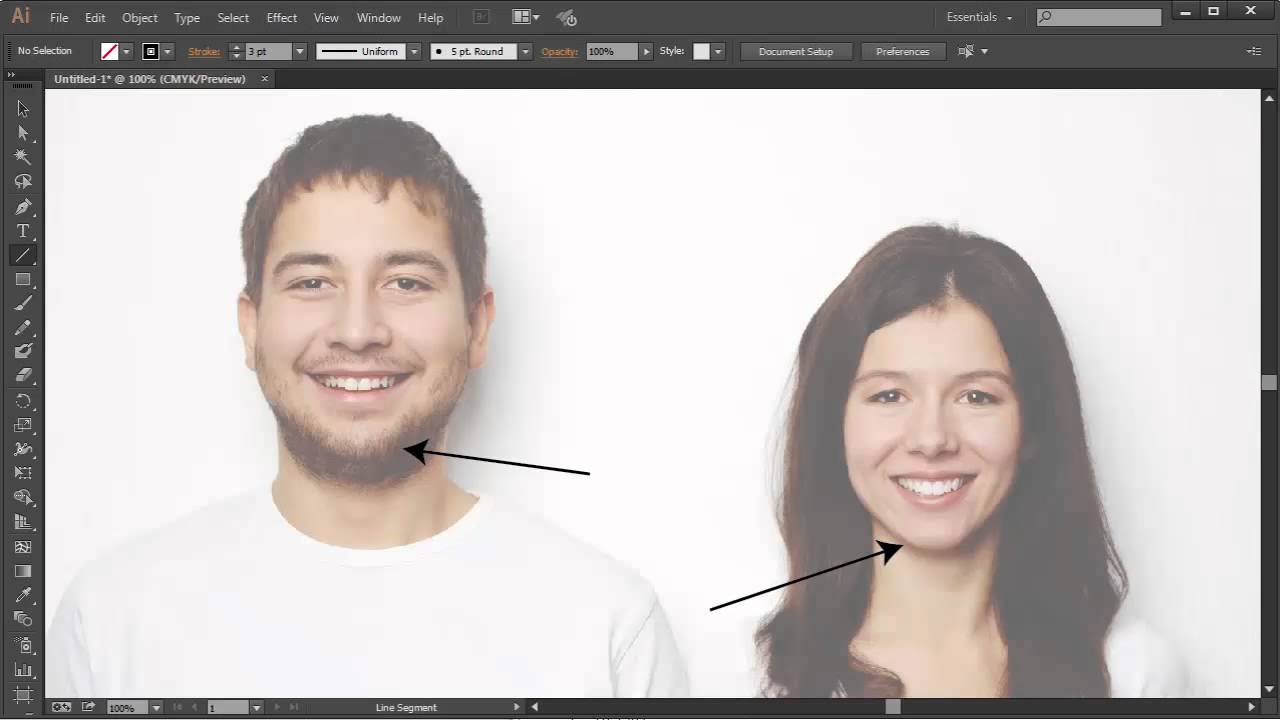 Mastering Male Vector Portraits: Differences Between Male and Female Portraits