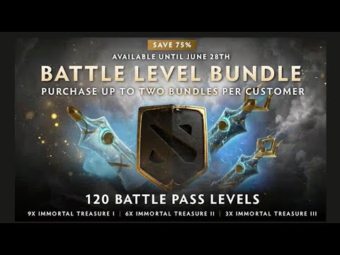 DOTA2 TI10 | BATTLE LEVEL BUNDLE SALE