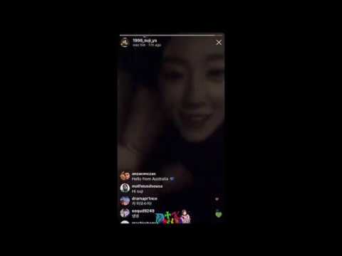 SUJI LEE(UNI.T: 유니티) IG LIVE~20 JANUARY 2019~