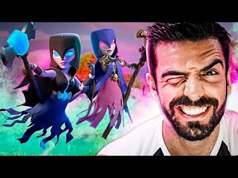 USEI O COMBO DE DUAS BRUXAS NO CLASH ROYALE!