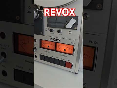 REVOX PR99 - TOP Vintage Professional Stereo Reel to Reel Tape Recorder Deck Studer Switzerland