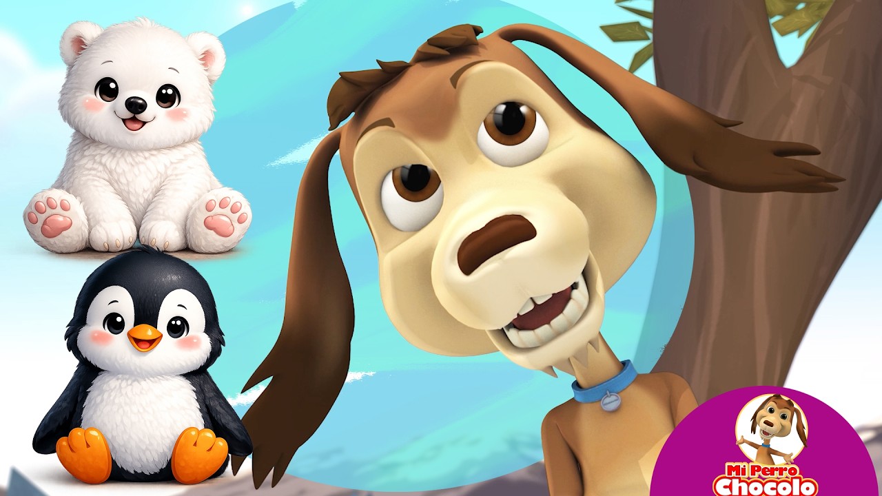 ANIMALES DE FRÍO 🐶 MI PERRO CHOCOLO | CANCIONES INFANTILES ♫ #músicainfantil #videosinfantiles