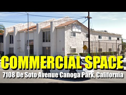 Inexpensive commercial space for lease / rent  in De Soto Avenue Los angeles California