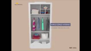 Guarda-Roupa Pingo de Leite - Ref. 74412