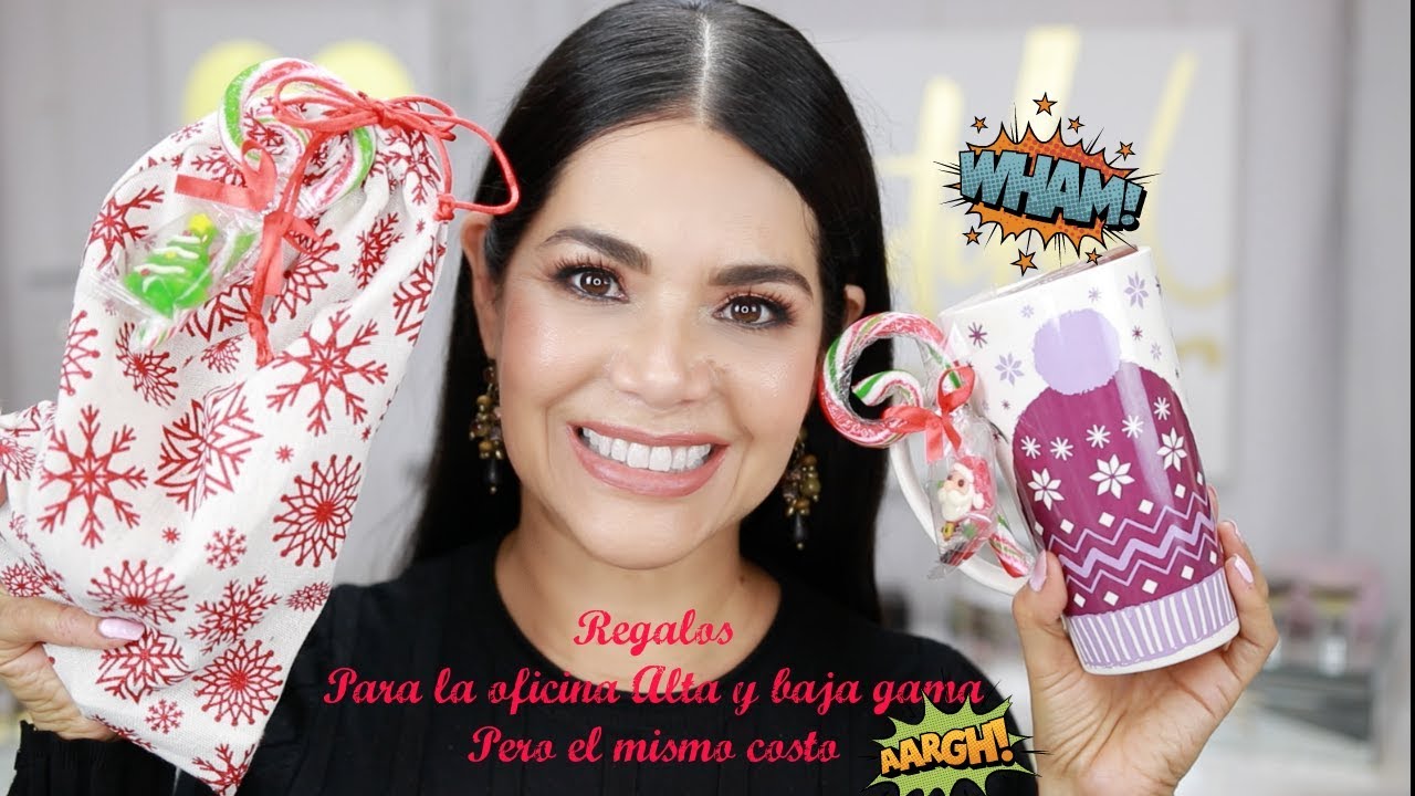 Regalos para la oficina de baja y alta gama pero el mismo costo.