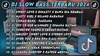 Download lagu DJ SLOWBASS TERBARU 2024 || DJ SWEET LOVE X DINASTY X BAWA DIA KEMBALI || DJ TIKTOK VIRAL FULL BASS mp3