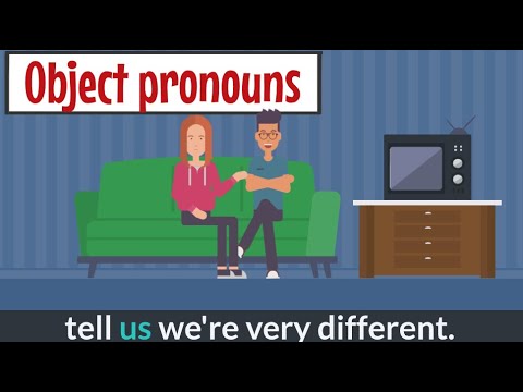 LEARN ENGLISH WITH CONVERSATION - OBJECT PRONOUNS