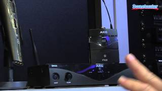 Video thumbnail for AKG WMS 420 Wireless System Overview - Sweetwater at Winter NAMM 2014 by Sweetwater