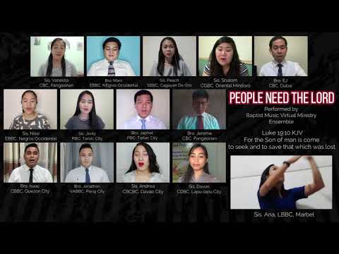 People Need the Lord | Baptist Music Virtual | Ensemble