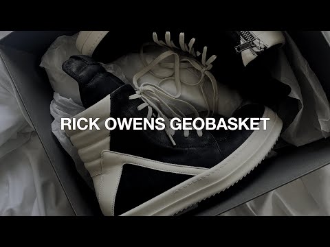 Rick Owens Geobasket – Unboxing, Sizing, Review