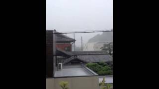20140810台風11号通過中