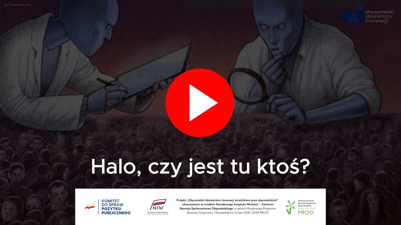 Halo, czy jest tu ktoś?