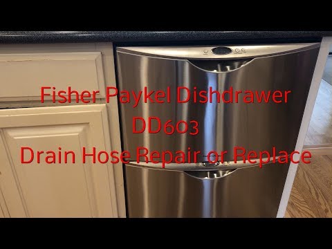 Fisher Paykel Dishwasher DD603 Drain Hose Repair Or Replacement