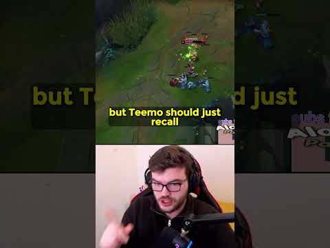 beating TEEMO is SO EASY 🥱