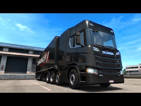 Euro Truck Simulator 2 1.35 EB - Scania R 2016 - Driving Around Sardina