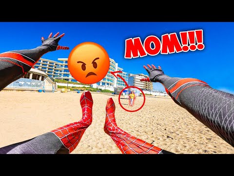 TOP 5 BEST MIX WORLDWIDE SPIDER-MAN ESCAPING ANGRY MOM! (Best Of Compilation by Grisha Garaz)
