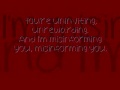 Underoath Reinventing Your Exit lyrics 