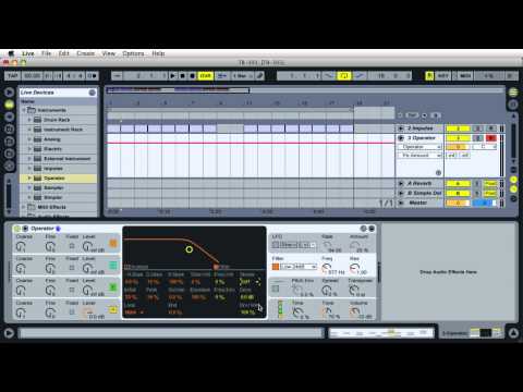 #34 TB-303 with Operator :: Ableton Live