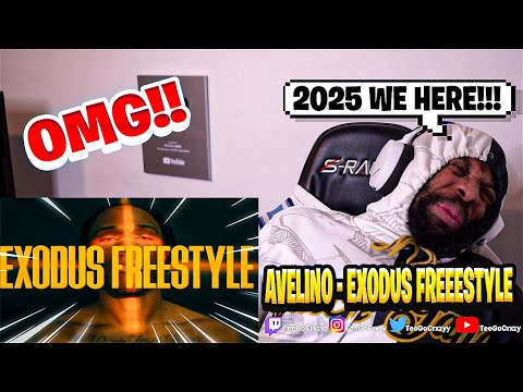 UK WHAT UP🇬🇧!!! LET'S START OFF GLITCHY!! AVELINO - EXODUS FREESTYLE (REACTION)