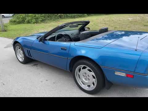 1990 Chevrolet Corvette (CC-1461199) for sale in Pompano Beach, Florida