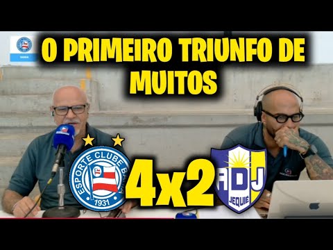 Narration Show on the triumph of the Steel Squad - Bahia 4x2 Jequié [Baiano Championship 2026]