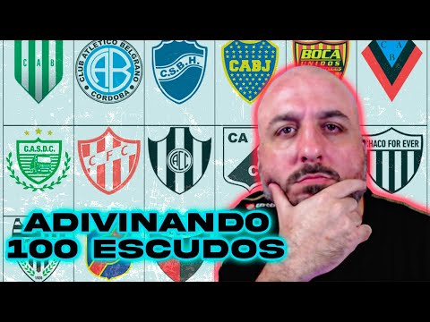 100 ESCUDOS DEL FUTBOL ARGENTINO - ¿CUANTOS CONOZCO?