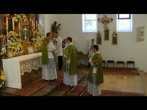 22. Juni 2025 - Levitiertes Amt im tridentinischen Ritus - Priesterseminar Herz Jesu