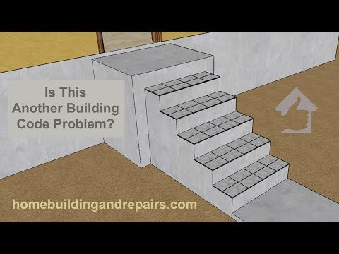 Building Code Problems You Can Run Into When Tiling Exterior Stair Steps
