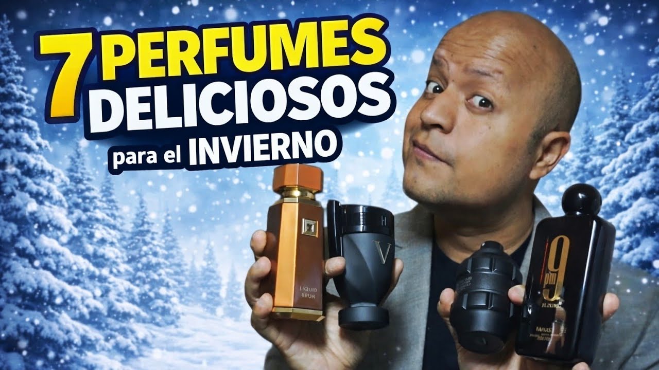 7 PERFUMES DELICIOSOS para el Frío. Perfumes para llamar la atención.
