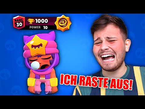 MY SECOND BRAWLER WITH 1000+ TROPHIES!! (I'M FREAKED OUT) - Brawl Stars German