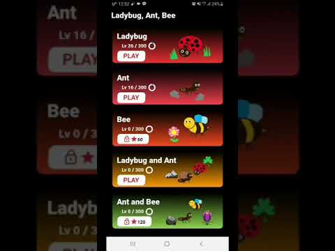 Ladybug Ant Bee - Amazing Puzz