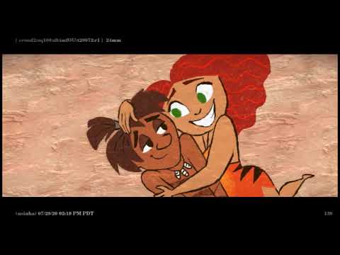 The Croods -A new Age-  ( Hand drawn animation  )