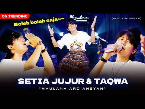 Maulana Ardiansyah - Setia Jujur Dan Taqwa (SEJUTA) [Live Ska Reggae] | Boleh Boleh Saja