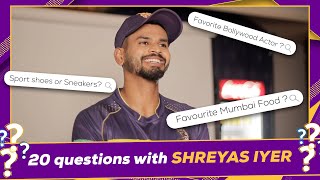 Shah Rukh Khan, Roger Federer & Ed Sheeran | Rapid Fire with Shreyas Iyer