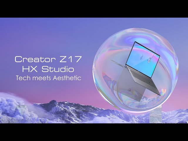 MSI Creator Z17 HX Studio A13VGT-046ES Intel Core i7-13700HX/32GB/1TB SSD/RTX 4070/17" Touch video