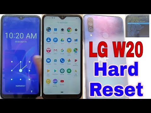 LG W20 Hard reset.  lg hard reset  by Ai Technical