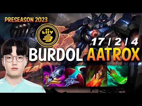 LSB Burdol AATROX vs DARIUS Top - KR Ranked