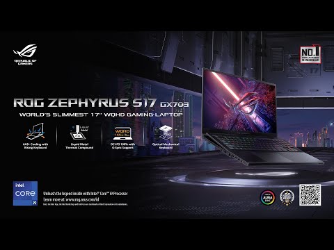 ASUS ROG Zephyrus S17 GX703 - Laptop Gaming 17" WQHD Paling Tipis di Dunia