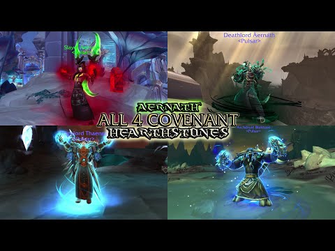 Aernath's All 4 Covenant Hearthstones