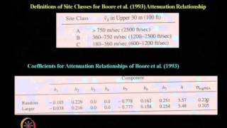 Mod-04 Lec-15 Strong Ground Motion (continued) part –VI